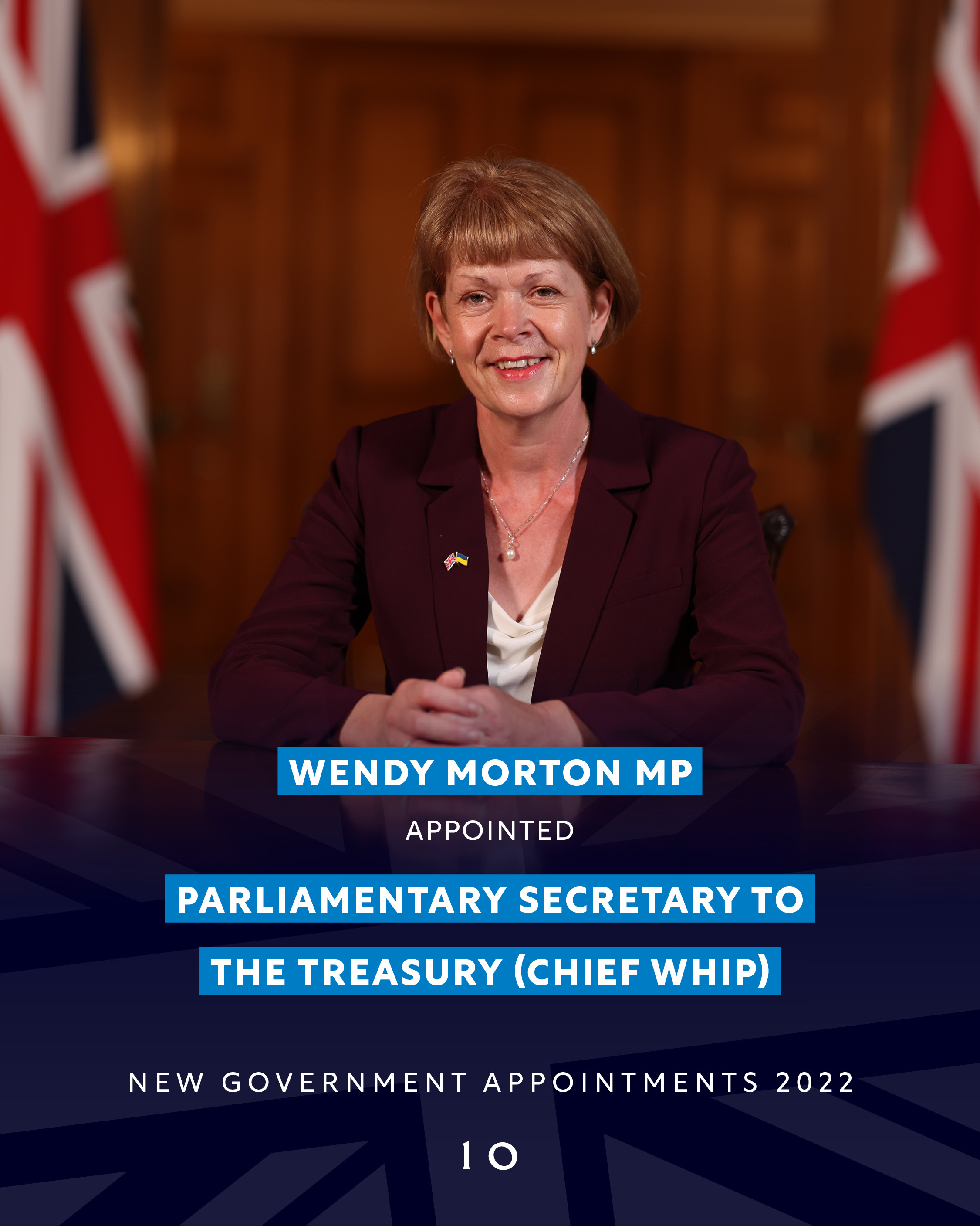 Wendy Morton MP Appointed Chief Whip