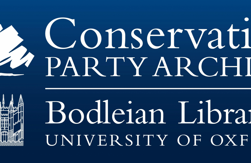 Conservative Party Archive and Bodleian Libraries Logo