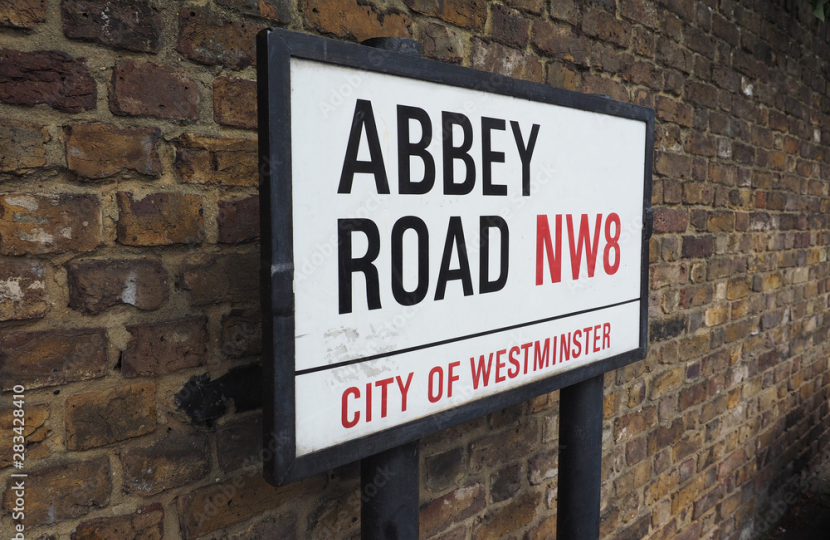Abbey Road Street Sign