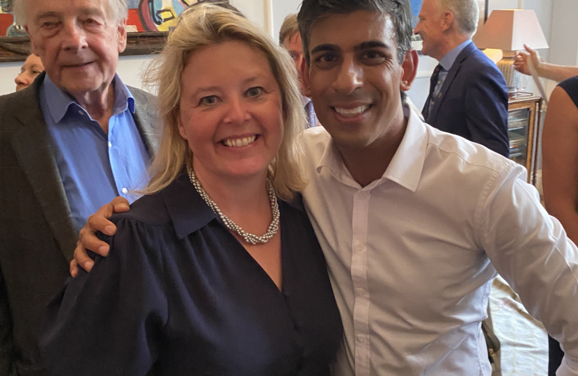 Our fantastic local MP, Nickie Aiken, meeting with Rishi