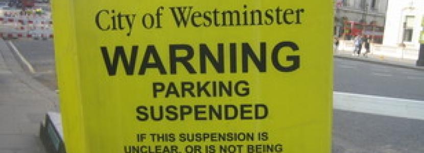 Parking Suspended 