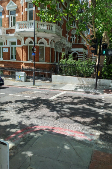 We are delighted to report that the pedestrian phase at the lights across Blomfield Road at it’s junction with Edgware Road are now fully operational.